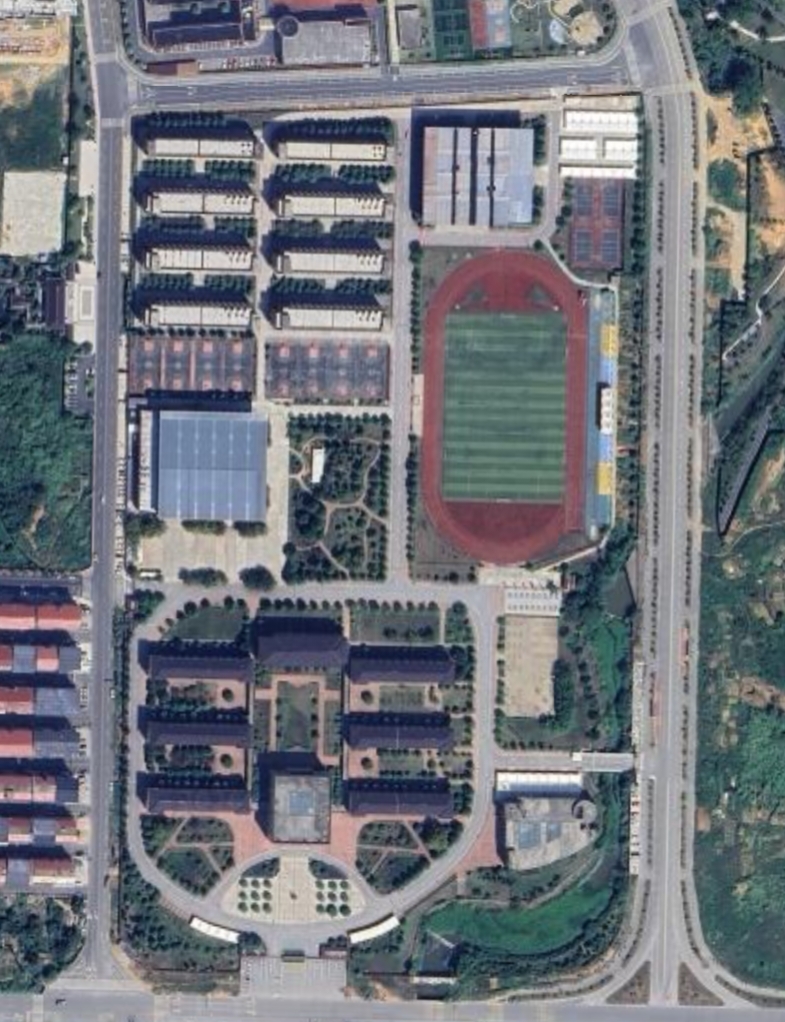 崇文中学卫星地图